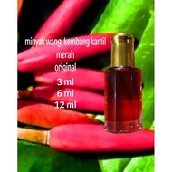 minyak wangi bunga kantil merah original murni