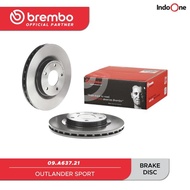 BREMBO OUTLANDER SPORT (F) Brake Disc - 09 A637 21