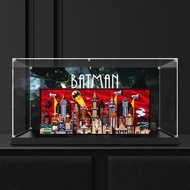 [Display Box] Suitable for Lego 76271 Batman Animation Version Gothan City Model Acrylic Dust Cover 