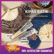 50 PCS Kipas Kain Batik Kipas Batek Door Gift Murah Doorgift Borong Hadiah Hari Guru Kipas Tangan Do
