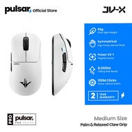 Pulsar [Pro Series] JV-X Wireless Mouse | Medium 56g | Symmetrical | XS-1 32K DPI | 8K Polling | 8K 