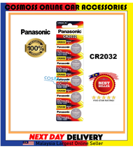 Panasonic CR2032 3 Volt Coin Lithium Battery (Pack Of 5)