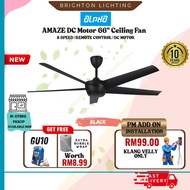 ALPHA ALKOVA AMAZE 5B 66 inches DC Motor Ceiling Fan with Remote Control