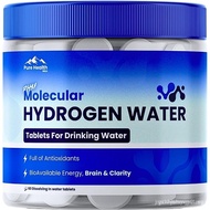 PHM Hydrogen Water Tablets for Drinking Water - H2 Molecular Tabs | Magnesium Pills, Electrolytes Hy