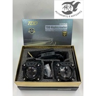 TDD 4730-11 HEADLIGHT NIGHTCRAWLER MOTORCYCLE AUXILIARY LIGHT 50W UNIVERSAL