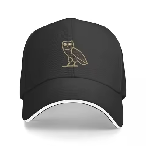 OVO (October's Very Own) Drake's Owl Custom made Baseball Cap Sports Cap Luxury Man Hat Elegant Wome