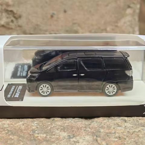 BBS 1:64 Scale 2013 Vellfire 3.5Z GOLDEN EYES II Alloy Car Model Adult Souvenir Gift Static Display
