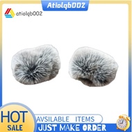 Microphone Covers 2Pcs for ZOOM H1 Essential Essential Recorder Mic Wind Cover Fur Cover