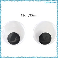 [LzdjlmybeMY] Wiggly Eyes Self Black 3D Effect Decoration Stick Moving Eyes Glue Eyes for Refrigerat