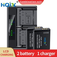 HQIX สำหรับ Kodak PIXPRO กล้องดิจิตอล WPZ2 LB-015แบตเตอรี่แท่นชาร์จสองหัว