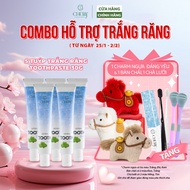 [5 Tubes of 30g] Cherif Herbal ToothPaste Wax Herbal ToothPaste 30g Supports bright white teeth