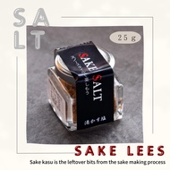 Direct delivery from Japan　Sakekasu Salt  (Sake Lees Salt)【10 bottles】 Sakekasu Salt (Sake Lees Salt)  【Square Bottle】 25g Sakekasu High Grade Salt Sea Salt Japanese Sake