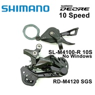 【Spot goods】♝✻♗✅Shimano Deore SL-M4100 RD4120/RD5120 group MTB Mountain Bike 10 Speed Shifter Trigge