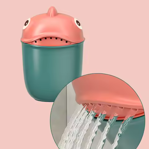 Baby Bath Shampoo Rinse Cup Bath Shower Washing Head Children Bathing Baby Shower Spoons Child Washi