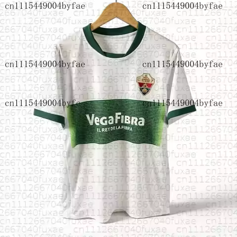 3D printed Hot 2026 Elche Style Jersey Home Away Fan Version Children's Breathable Casual Sports T-s