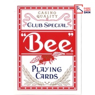 Bee Lotus Casino Grade (Red) Playing Cards