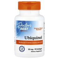 Doctors Best Ubiquinol With Kaneka The Reduced Form Of Coenzyme Q10 50mg 90 Softgels Dietary Supplem