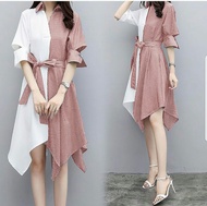 QWFASHION-COD-HF-DRES CASUAL WANITA TERBARU-DRES WANITA KOREA-BAJU WANITA DRES-DRESS NATAL-GAUN NATA