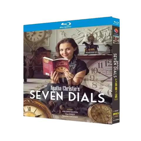 Agatha Christie's Seven Dials Blu-ray Disc DVD 2026 1-Disc New Sealed Box Set Mystery Classic Films