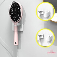 [AuraMio] Comb Holder Bathroom Wall Comb Storage Rack Organizer Air Cushion Comb Holder Creative Pla