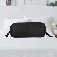 SAHARBEDDINGS 2 Pieces Cervical Neck Roll Pillow Cover with Cotton Bolster Pillowcases for Cylindric
