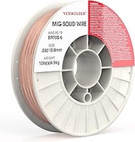 YESWELDER ER70S-6 .030-Inch on 10-Pound Spool Carbon Steel Mig Solid Welding Wire