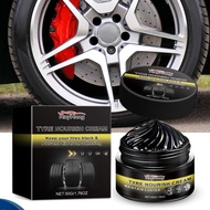 Car Tire Nourish Cream Tire cleaner Wax Waterproof UV Protection Tire Coating Wax Dirty-resistant fa