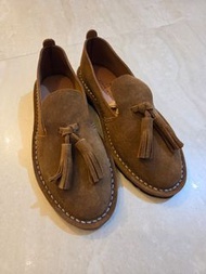 Steve Mono 啡色猄皮鞋 size 7