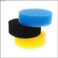 Zone Filter Sponge Set of 3 Ornamental Fish Aquarium Water for Tank Filter Cushion