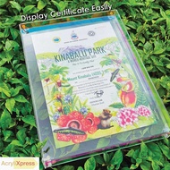 Floating Photo Frame Certificate Artwork Display Glass Frame Customize Minimalist Frame Acrylic