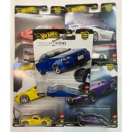 Hotwheels Car Coulture Timeless Icon Skyline GTR R34 Ferrari F50