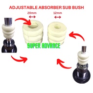 Adjustable Absorber Bump Stoper Stopper Universal Inner Sub Bush abosrber Bush Stopper Depan Belakan