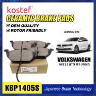 Kostef Brake Pad KPB1405S for VW Jetta MK6 2.0 M/T front