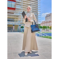 LEEYANARAHMAN CHLOE SUIT Set Blazer Dress pleated Skirt blazer Woman Set Formal casual office wear