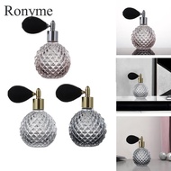[Ronyme] Vintage Style Perfume Spray Bottle Essential Oil Bottle Glass Pump Bottle 100ml Crystal Gla