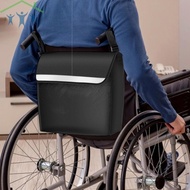 Wheelchair Bag Waterproof Wheelchair Pouch with Secure Reflective Strip Large Capacity Walker Storage Pouch SHOPTKC8491