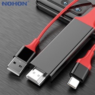 USB C to HDMI-compatible Cable Type-C to HDMI-compatible Thunderbolt 3 for Samsung S21 S10 A51 P40 p