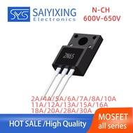 5pcs MOSFET TO-220F 600V 650V 2N65 8N60 12N65 30N65 20N65 28N65 Brand New 2A 7A 8A 12A 20A 30A Trans