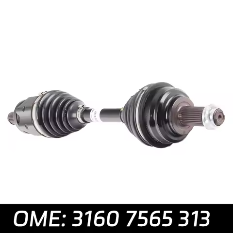 Suitable for BMW X5 E53 1999-2006 3.0d 4.4i 4.6is 4.8is output shaft, left 31607505005 31607565313 d