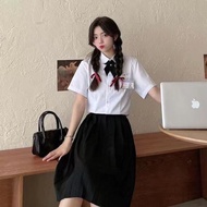 Japanese Class Uniform Set Preppy Skirt jk Uniform Korean Junior High School High School Graduation 