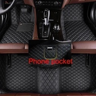 Custom Style Full Coverage Car Floor Mats for Hyundai Genesis G80 2020-2023 GV60 GV80 Genesis Coupe 