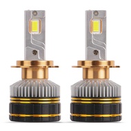 N13 Three Copper Tube Car Headlight h7 Low Beam Super Bright led Bulb Modified Halogen Lamp Universa
