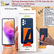 Samsung A73 (A73 5G) Case with Genuine Silicone Cover with Strap