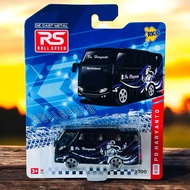 Diecast RS Roll Speed 1:64 Mobil Toyota Avanza Daihatsu Xenia Grand Max Bus Po Haryanto 14002 TS