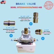 Bunyi Brek Anak Gajah Anak Kubar Universal Quick Release Valve 3/8-SORL Brake Injap Treler Plug1602-