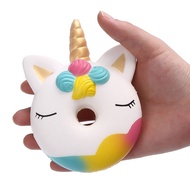 Kawaii Unicorn Donut Squishy Cake Bread Scented Slow Rising Squeeze Toy