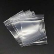 100pcs/Pack 4*6cm/5*7cm/6*8cm/7*10cm Thick Plastic Polyethylene Resealable Zipper Lock Clear Bags Fo