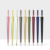 KAW Long Handle Umbrella Type 24 Spokes - Rain Umbrella Sunshade Waterproof Fabric Rain Cover, Umbre