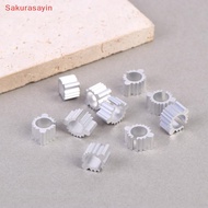 {Sakurasayin} 5/10Pcs TO99 TO39 Aluminum Heat Sink Radiator Cooling Cooler For OPA627SM LME49720HA O