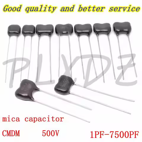 5pcs precision mica capacitor CMDM 500V 5% 390PF 430PF 431 470PF 471 510PF 560PF 620PF 621 680PF 681